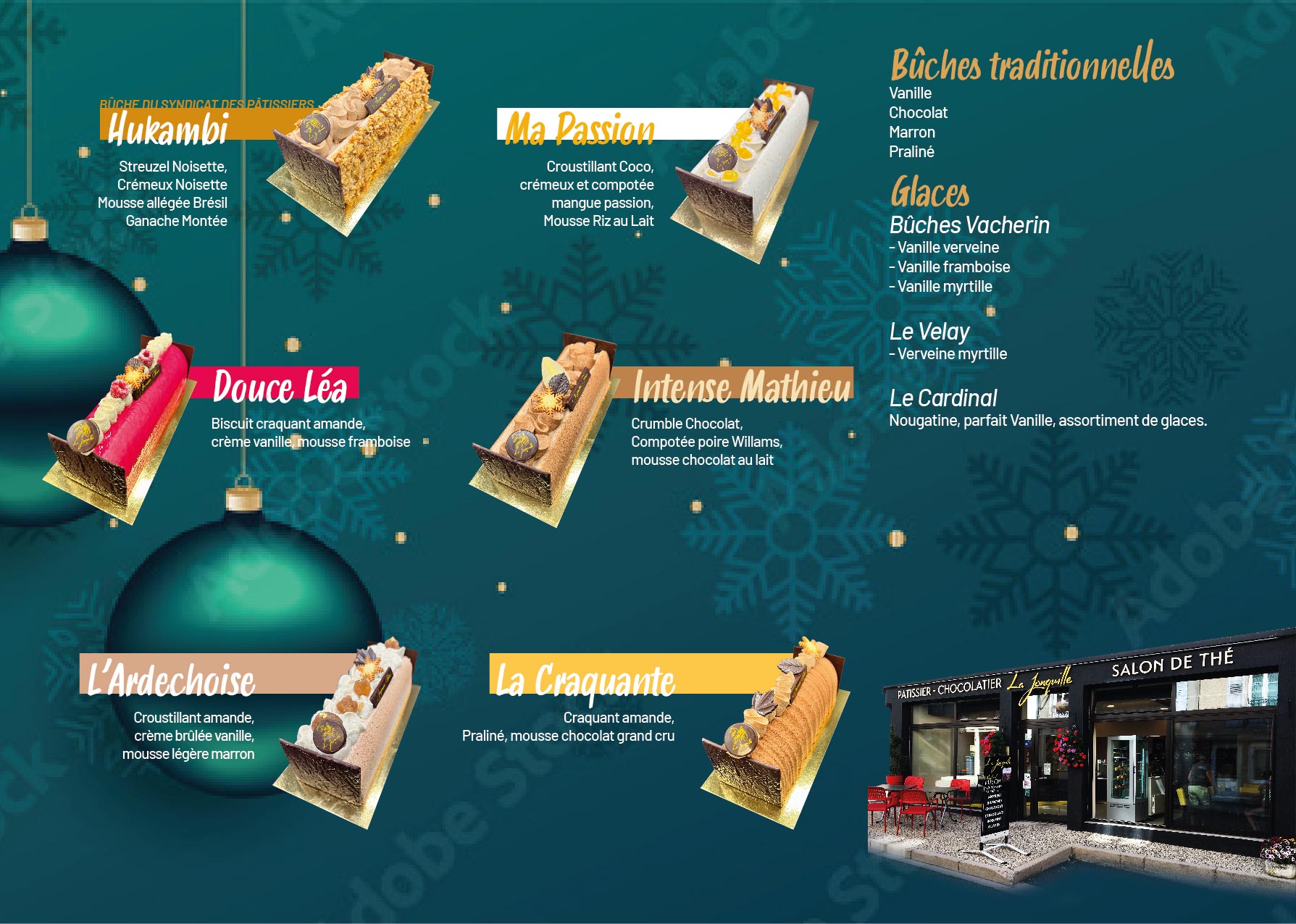 Bûches de Noël 2024